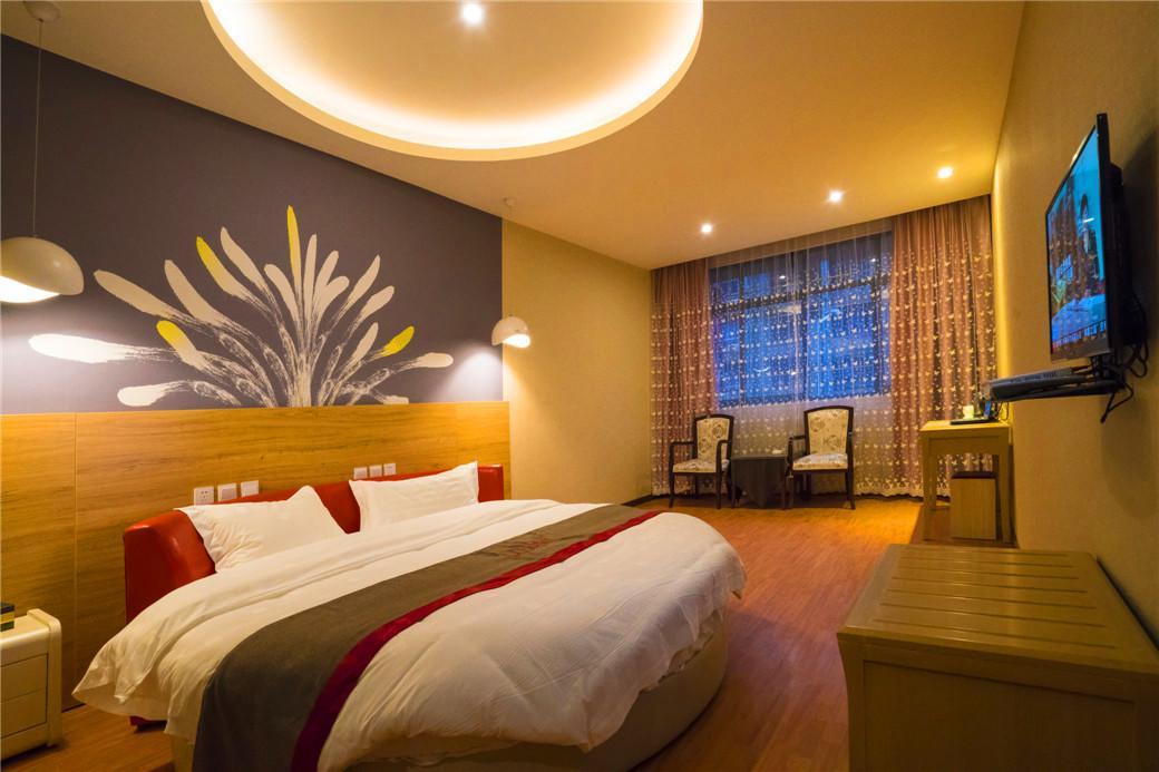 Thank Inn Chain Hotel Sichuan Guangan Wusheng County Hongwu Avenue Extérieur photo