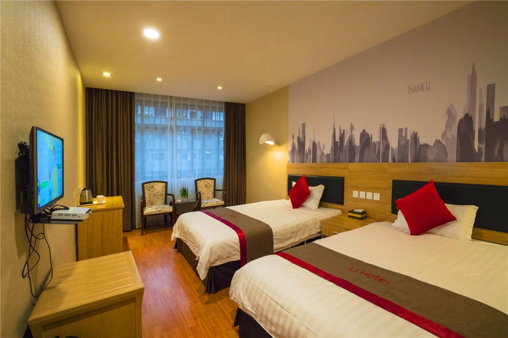 Thank Inn Chain Hotel Sichuan Guangan Wusheng County Hongwu Avenue Extérieur photo